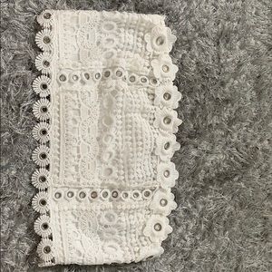 Forever 21 white crop top